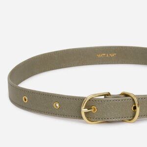 Matt & Nat PARO Women's Vegan D-Ring Belt in Sage